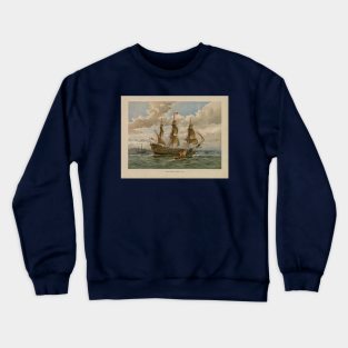 Vintage Ship Crewneck Sweatshirt